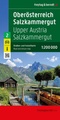 Wegenkaart - landkaart Oberösterreich Salzkammergut | Freytag & Berndt