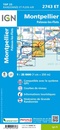 Wandelkaart - Topografische kaart 2743ET Montpellier | IGN - Institut Géographique National