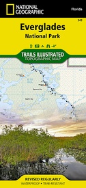 Wandelkaart - Topografische kaart 243 Everglades National Park | National Geographic