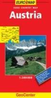 Wegenkaart - Landkaart Austria - Oostenrijk Euromap | Geocenter