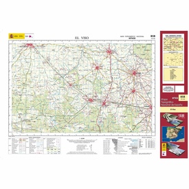 Topografische kaart 858 MT50 El Viso | CNIG - Instituto Geográfico Nacional1