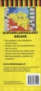 Wegenkaart - landkaart Kidskompas landkaart voor kinderen Belgie | Buro Kakelbont