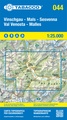 Wandelkaart 044 Vinschgau - Mals - Sesvenna - Val Venosta - Malles | Tabacco Editrice