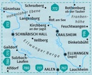 Wandelkaart 774 Hohenlohe - Ellwanger Berge | Kompass