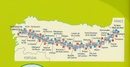 Wandelatlas - Pelgrimsroute (kaart) 160 Camino de Santiago | Michelin
