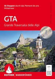 Wandelgids GTA – Grande Traversata delle Alpi | Rother Bergverlag