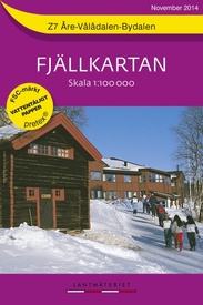 Wandelkaart Z7 Fjällkartan Åre - Vålådalen - Bydalen | Lantmäteriet