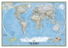 Wereldkaart 82 Politiek, 111 x 77 cm | National Geographic