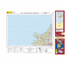 Topografische kaart 6 MT50 San Salvador de Serantes | CNIG - Instituto Geográfico Nacional1