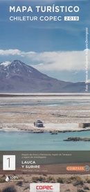 Wegenkaart - landkaart 1 Mapa turistico Lauca y Surire | Compass Chile