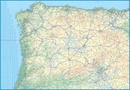 Spoorwegenkaart Spain North Rail & Road - Spanje | ITMB