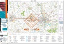 Topografische kaart - Wandelkaart 28/1-2 Topo25 Ieper | NGI - Nationaal Geografisch Instituut