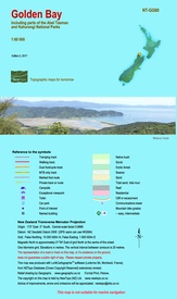 Wandelkaart Golden Bay | NewTopo NZ