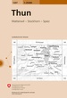Wandelkaart - Topografische kaart 1207 Thun | Swisstopo