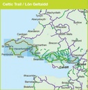 Fietskaart Cycle Map Celtic Trail - Lon Geltaidd | Sustrans