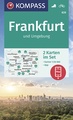 Wandelkaart 828 Frankfurt und Umgebung | Kompass