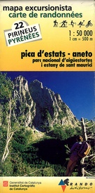 Wandelkaart 22 Pica d'Estats - Aneto | Rando Editions