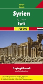 Wegenkaart - landkaart Syrië - Damascus | Freytag & Berndt