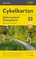 Fietskaart 22 Cykelkartan Södermanland - Östergötland | Norstedts