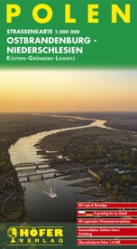 Wegenkaart - landkaart PL002 Polen - Ostbrandenburg - Niederschlesien | Hofer Verlag