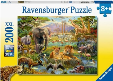 Kinderpuzzel Dieren in de Savanne | Ravensburger