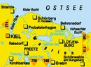 Wandelkaart 715 Kiel - Preetz - Lütjenburg | Kompass