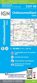 Wandelkaart - Topografische kaart 2327SB Culan - Châteaumeillant | IGN - Institut Géographique National
