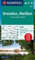 Wandelkaart 809 Dresden - Meißen | Kompass