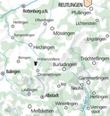 Wandelkaart 41 Outdoorkarte Schwäbische Alb West - Hohenzollern | Kümmerly & Frey