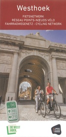 Fietskaart - Fietsknooppuntenkaart Fietsnetwerk Westhoek fietsnetwerkkaart | Westtour