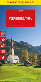 Wegenkaart - landkaart 03 Vorarlberg, Tirol, Oberbayern, Südtirol | Marco Polo