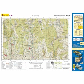 Topografische kaart 1028-IV Laroles | CNIG - Instituto Geográfico Nacional1