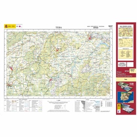 Topografische kaart 1037 MT50 Teba | CNIG - Instituto Geográfico Nacional1