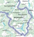 Wandelkaart 08 Outdoorkarte Berchtesgaden | Kümmerly & Frey