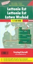 Wegenkaart - landkaart - Fietskaart Letland | Freytag & Berndt