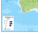 Wandkaart Australasia - Australië, Nieuw Zeeland en deel Oceanië, 120 x 100 cm | Maps International