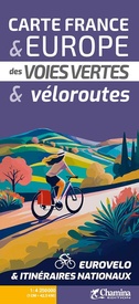 Fietskaart France & Europe des voies vertes & véloroutes | Chamina