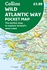 Kleine kaart met hoogtepunten Wild Atlantic roadway