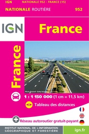 Wegenkaart - landkaart pocket France - Frankrijk | IGN - Institut Géographique National