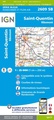 Wandelkaart - Topografische kaart 2609SB Ribemont - Saint Quentin | IGN - Institut Géographique National