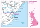 Wandelkaart - Topografische kaart 169 Landranger Ipswich & The Naze, Clacton-on-sea | Ordnance Survey