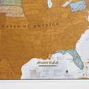 Scratch Map USA | 84 x 59 cm | Maps International