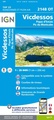 Wandelkaart - Topografische kaart 2148OT Vicdessos, Pic d'Estats et de Montcalm, Pyrenees-Ariegeoises | IGN - Institut Géographique National