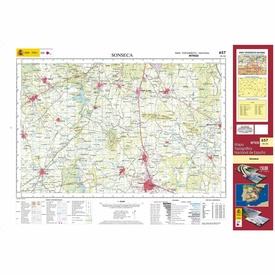 Topografische kaart 657 MT50 Sonseca | CNIG - Instituto Geográfico Nacional1