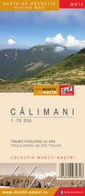 Wandelkaart MN15 Muntii Nostri Calamani | Schubert - Franzke