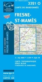Wandelkaart - Topografische kaart 3321O SB - Serie Bleue Fresne Saint-Mames | IGN - Institut Géographique National