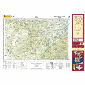 Topografische kaart 932 MT50 Coy | CNIG - Instituto Geográfico Nacional1