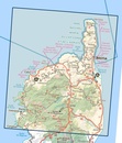 Fietskaart - Wegenkaart - landkaart 175 Bastia - Corte - Calvi - Ile-Rousse | IGN - Institut Géographique National