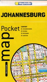 Stadsplattegrond Johannesburg Zuid Afrika | MapStudio
