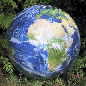 Misverstand Geven Nominaal Opblaasbare wereldbol - globe Aarde - Satellietbeeld | Orbis |  0081539736264 | Reisboekwinkel De Zwerver